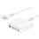 Fonte di Alimentazione Tucano 100W Quick Charge 3.0 MA-DEGAN100-EU-W 3x USB-C 1x USB-A Bianca