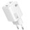 Cargador GaN Subblim 35W 2x USB-C PPS Power Delivery Compacto Blanco