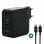 Ladegerät Mobilis Charger 100W GaN 2x USB-C 1x USB-A Typ-C-Kabel Schwarz