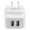 Wandladegerät StarTech.com USB2PACWH 2 Ports 17W Weiss Universaladapter