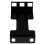 StarTech 1U Tieftiefe-Adapter Schwarz bis 10 cm für Rack 2 Stück