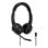 Auriculares Kensington H1000 con cable USB-C para llamadas y música con cancelación de ruido negros