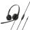 Auscultadores USB com fio Creative Labs HS-230 com conector de 3,5 mm, cancelamento de ruído, chamadas e música, preto