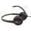 Auscultadores USB com fio Creative Labs HS-230 com conector de 3,5 mm, cancelamento de ruído, chamadas e música, preto