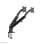 Supporto da scrivania Neomounts DS70-810BL2 doppio 17-32 pollici regolazione gas nero