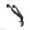 Supporto da scrivania Neomounts DS70-810BL2 doppio 17-32 pollici regolazione gas nero