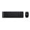 Tastatur Membran Logitech MK220 QWERTY International EER Wireless mit Maus Schwarz