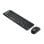 Tastatur Membran Logitech MK220 QWERTY International EER Wireless mit Maus Schwarz