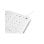 Tastiera membrana SANEE AKB69UF Layout ES antibatterica IP68 impermeabile bianca USB