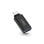 Ratón Urban Factory Ergo Next inalámbrico RF Wireless USB-C 1600 DPI negro diseño vertical recargable zurdos