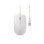Ratón V7 MV3000UUSB Blanco USB 1600 DPI Perfil Bajo Ambidiestro Clic Silencioso