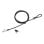Candado Kensington N17 2.0 Llave Cable 1,83m Acero Ranura Wedge Negro/Plata