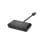 Hub USB Kensington 4 Puertos USB 2.0 Transferencia 480 Mbit/s Negro Plug and Play