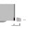 Candado Compulocks Ledge Kensington con Llave Negro Plata para Mac Studio