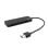 USB Hub QUO I-Tec 4 Port USB 3.2 Gen 1 5 Gbps Metall Einzelschalter Schwarz