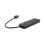 USB Hub QUO I-Tec 4 Port USB 3.2 Gen 1 5 Gbps Metall Einzelschalter Schwarz
