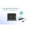 USB Hub QUO I-Tec 4 Port USB 3.2 Gen 1 5 Gbps Metall Einzelschalter Schwarz