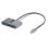 Hub USB-C StarTech 4 Puertos 2x USB-A 2x USB-C 5Gbps Power Delivery 100W Gris