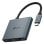 Soporte antirrobo tablet TooQ AISATV0432 mesa o pared acero negro universal