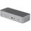 Docking station USB-C StarTech.com Mini Replicador 4 Monitores DP HDMI 4K 60Hz PD 100W Preto Cinzento