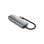 Hub Urban Factory MHC55UF USB Type-C 100 W HDMI 2x Gigabit Ethernet Grau