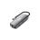 Hub Urban Factory MHC55UF USB Type-C 100 W HDMI 2x Gigabit Ethernet Grau