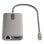 Dock USB-C StarTech 3 Monitores HDMI DP 4K SD LAN Hub 100W PD Gris