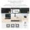 Dock USB-C StarTech 3 Monitores HDMI DP 4K SD LAN Hub 100W PD Gris