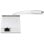 Adaptador USB-C Trendnet TUC-ETGH3 Gigabit Ethernet y Hub 3x USB 3.0 Gris Blanco