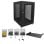 Armadio rack StarTech RK1833BKM con serratura 18U nero ruote gestione cavi 450 kg