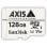 Tarjeta MicroSDXC Axis 01678-001 128GB Clase 10 UHS-I Lectura 80 MB/s Black White