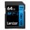 Tarjeta SD Lexar High-Performance 800xPRO 64GB SDXC UHS-I 150 MB/s Clase 10 U3 V30 Negra
