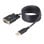 StarTech 1P6FFCN-USB-SERIAL cable de serie Negro USB tipo A DB-9