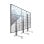 Coluna B-Tech BT8380-060/B V3 preta compatível BT8380-BASE/FFB/FSB/SHB 160x70x600mm