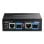 Conversor Trendnet TI-BF22SFP 2x SFP 2x RJ-45 Gigabit PoE Preto IP30 DIN