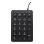 Tastiera numerica a membrana V7 KP350 Layout IT 22 tasti USB per notebook/PC