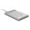 Teclado numérico de tijera R-Go Numpad Break USB blanco indicador pausas