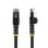 Cable de red StarTech.com Cat5e 10 m RJ45 UTP negro chapado en oro