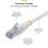 Cable Ethernet StarTech.com Cat8 Blanco 10m S/FTP RJ-45 LSZH PoE++ 100W