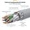 Cable Ethernet StarTech.com Cat8 Blanco 10m S/FTP RJ-45 LSZH PoE++ 100W