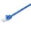 Cable de red V7 CAT6 2 m Azul RJ-45 UTP con conectores moldeados