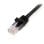 Cable de red StarTech.com 1 m Cat5e negro RJ45 Snagless U/UTP PoE alto rendimiento