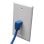 Cable Ethernet Tripp Lite N204-003-BL-DN Cat6 RJ45 ángulo abajo azul 0.91 m
