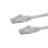 Cable Ethernet Cat6 StarTech UTP Snagless 1m Blanco RJ45 cobre chapado oro