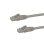 Cabo de rede StarTech N6PATC3MGR Cat6 3 m Cinzento RJ45 Snagless UTP PoE