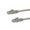 Cabo de rede StarTech N6PATC3MGR Cat6 3 m Cinzento RJ45 Snagless UTP PoE