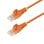 Cable de red Ethernet StarTech.com Cat6 Slim 10m naranja RJ45 LSZH PoE++ 28AWG
