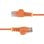 Cable de red Ethernet StarTech.com Cat6 Slim 10m naranja RJ45 LSZH PoE++ 28AWG