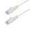 Cable Ethernet Cat6 StarTech.com 3m Slim Blanco RJ45 Snagless UTP LSZH 28AWG PoE++