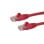Cable de red StarTech Cat6 0,5m Rojo RJ45 UTP sin enganches cobre 24AWG